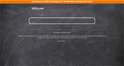 Desktop Screenshot of hafary.com